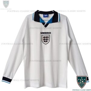 Retro England Home Long Sleeve Classic Shirt 1996