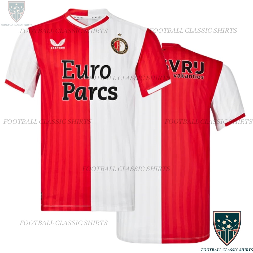 Feyenoord Home Men Football Classic Shirts