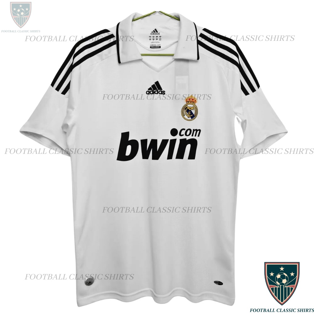 Real Madrid Retro Home 08/09 Men Classic Shirt