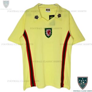 Retro Wales Away Football Classic Shirt 76/79