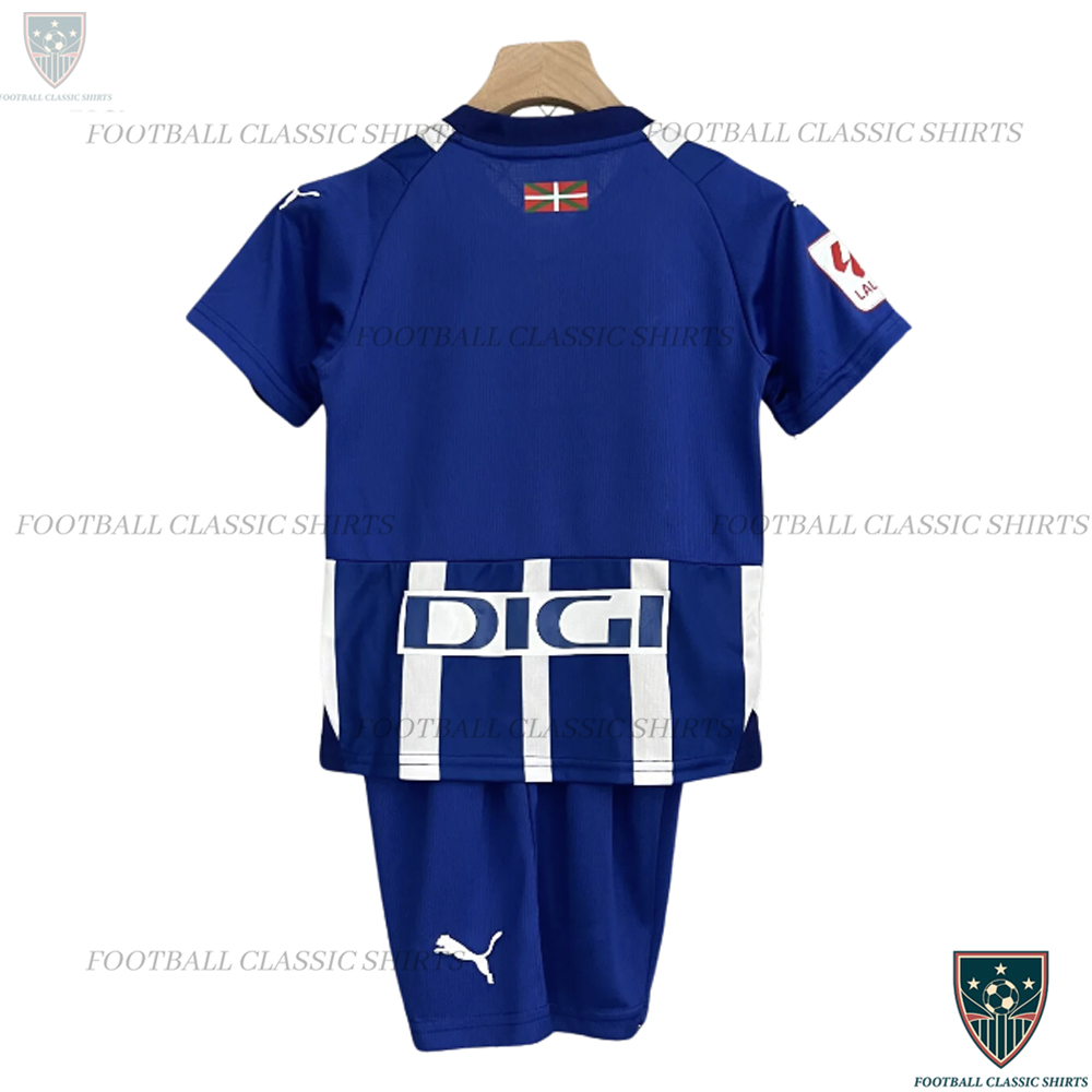 Alaves Home Kid Football Classic Kits