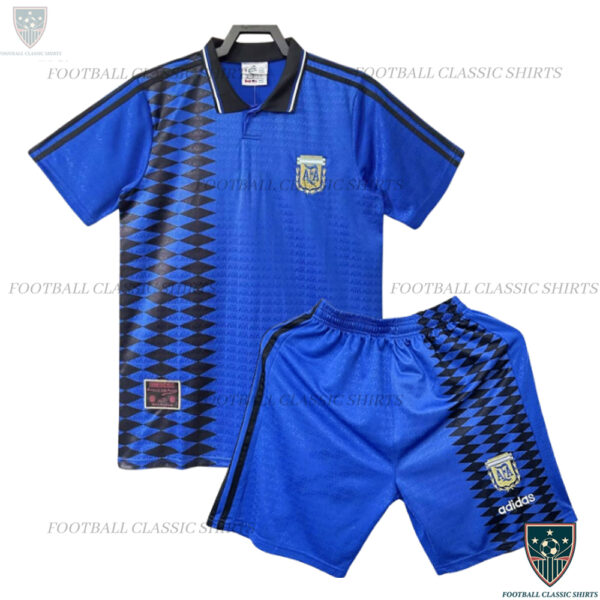 Retro Argentina Away Kids Classic Kit