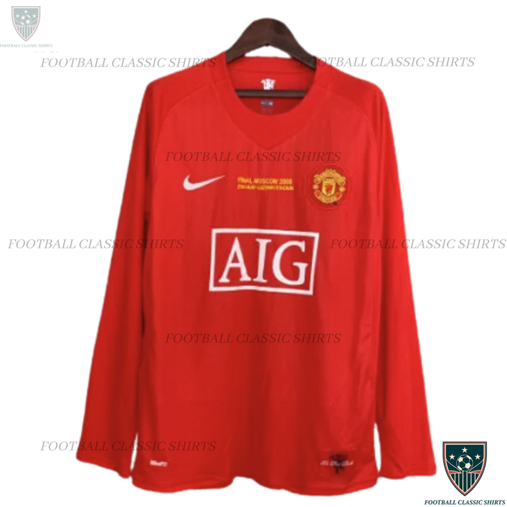 Manchester United Retro Home Classic Shirt 07/08