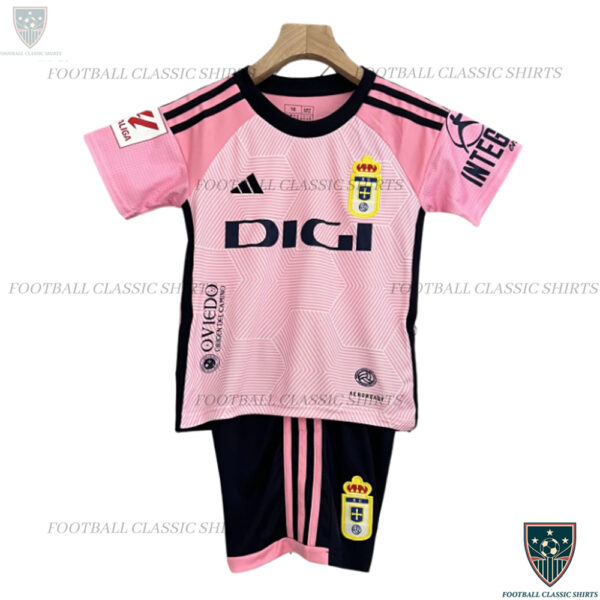 Real Oviedo Away Kid Classic Kits