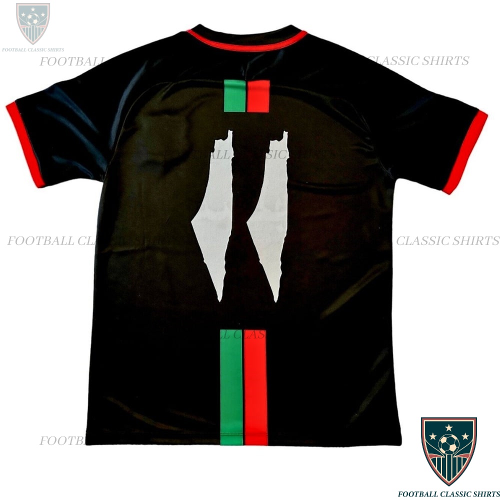 Palestine Black Men Football Classic Shirts
