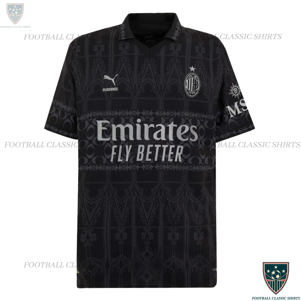 AC Milan x Pleasures Men Classic Shirt 2023/24