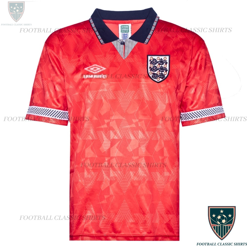 England Away Men Classic Shirt 1990