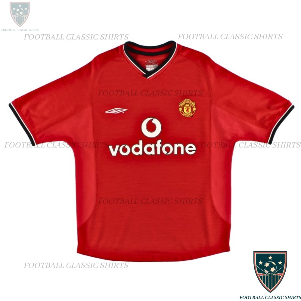 Manchester United Retro Home Classic Shirt 01/02