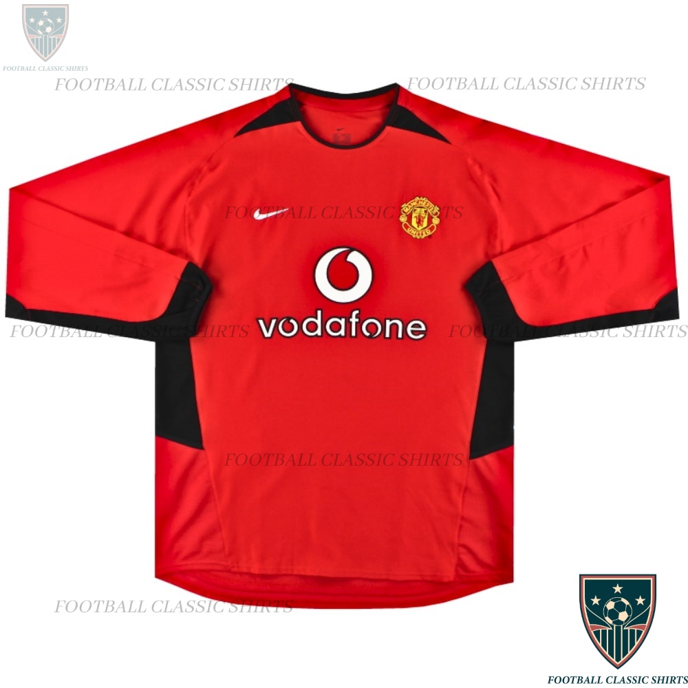 Manchester United Home Classic Shirt 02/04 Long Sleeve