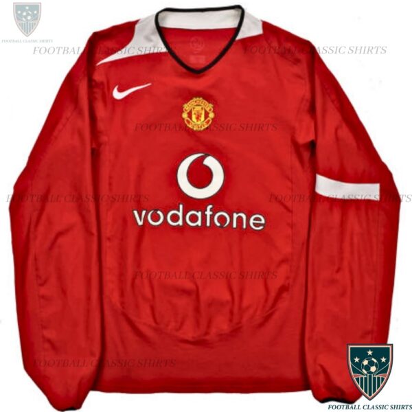 Manchester United Home Classic Shirt 05/06 Long Sleeve