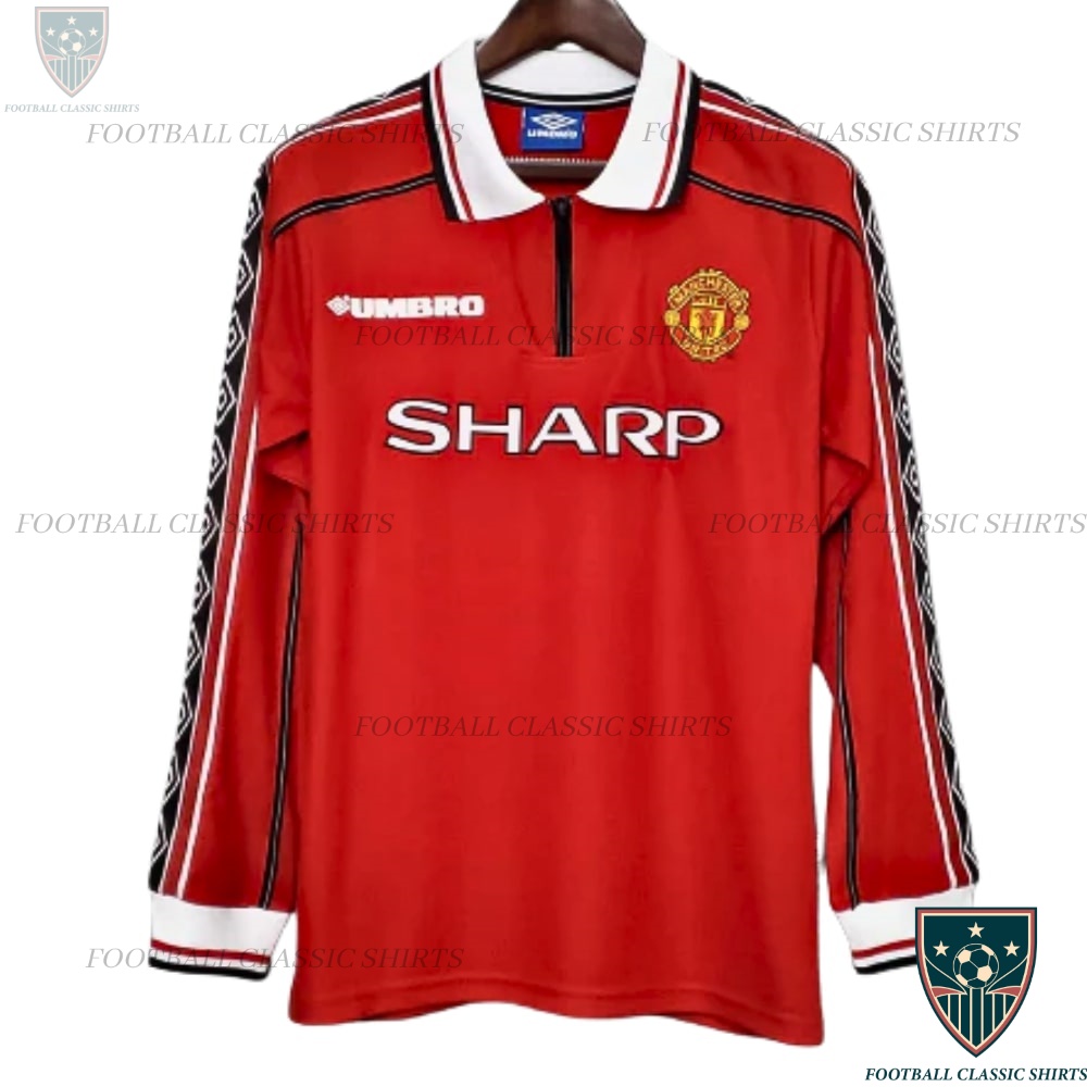 Manchester United Home Classic Shirt 98/99 Long Sleeve