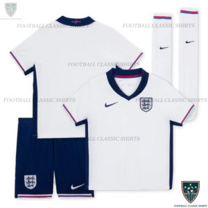 England Home Kids Football Classic Kit 2024