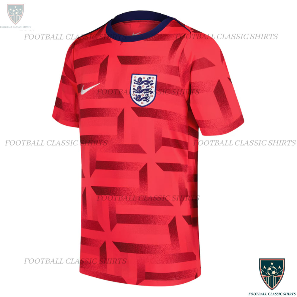England Red Pre-Match Men Classic Shirt 2024