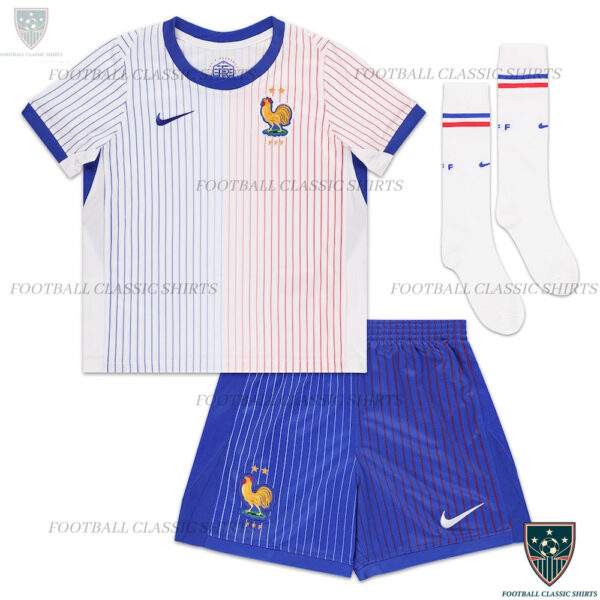 France Away Kids Classic Kit 2024