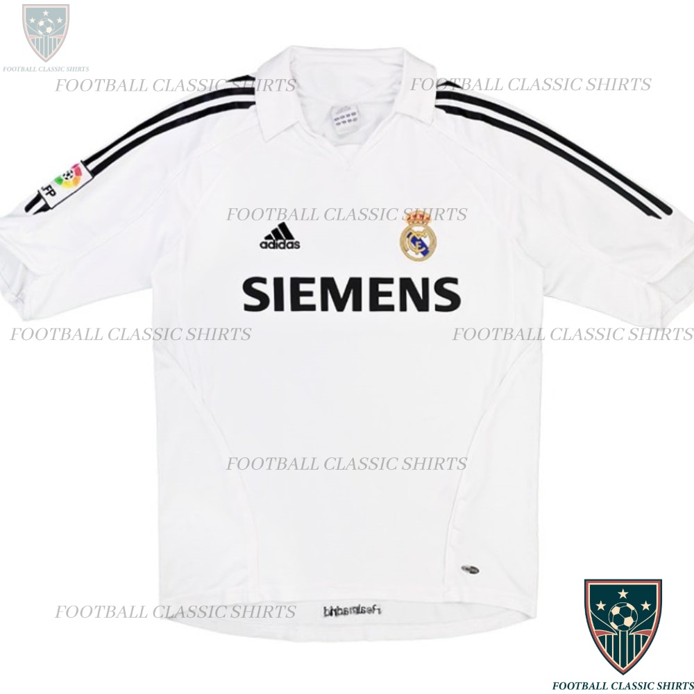 Real Madrid Retro Home 05/06 Men Classic Shirt