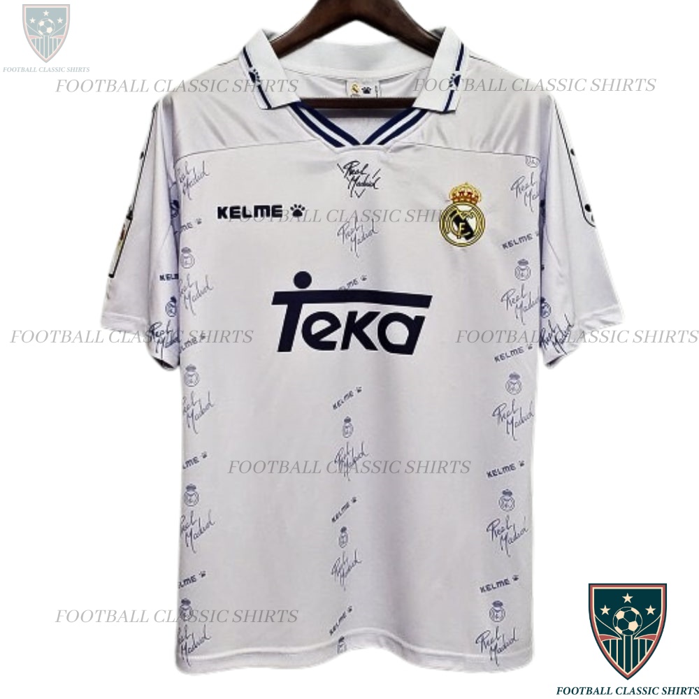Real Madrid Retro Home 94/96 Men Classic Shirt